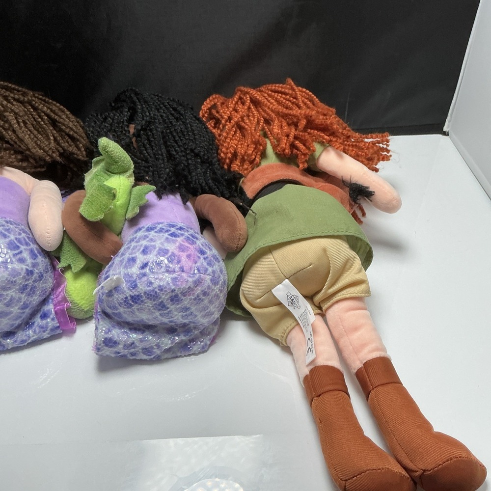 Lot of 3 The Petting Zoo Plush Rag Dolls Mermaid Zookeeper 16" Stuffed Toys - Picture 9 of 11